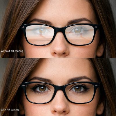 Reflectance-eye glasses example